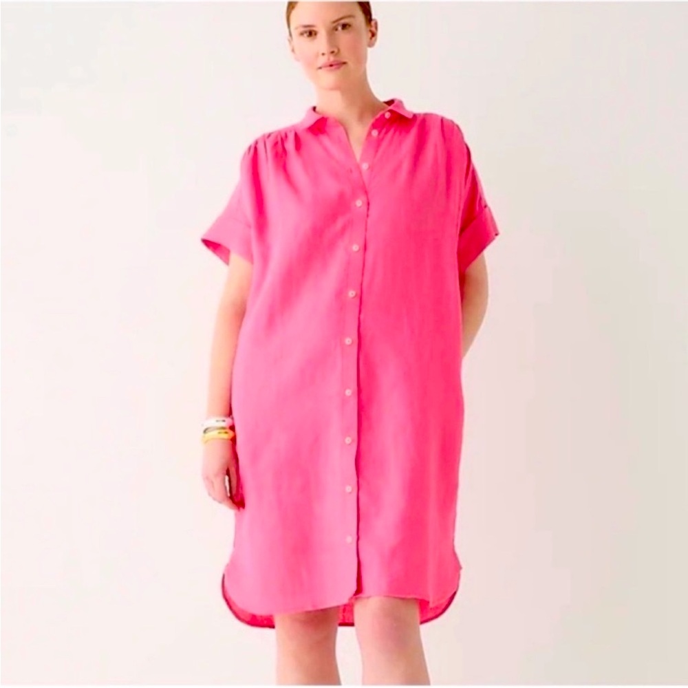 Jcrew Linen Dress